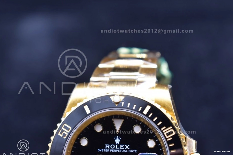 VS VSF HighPerformance Best Ceramic Black Steel 1137 YG Submariner 1:1 904L Edition 126618 LN 0807